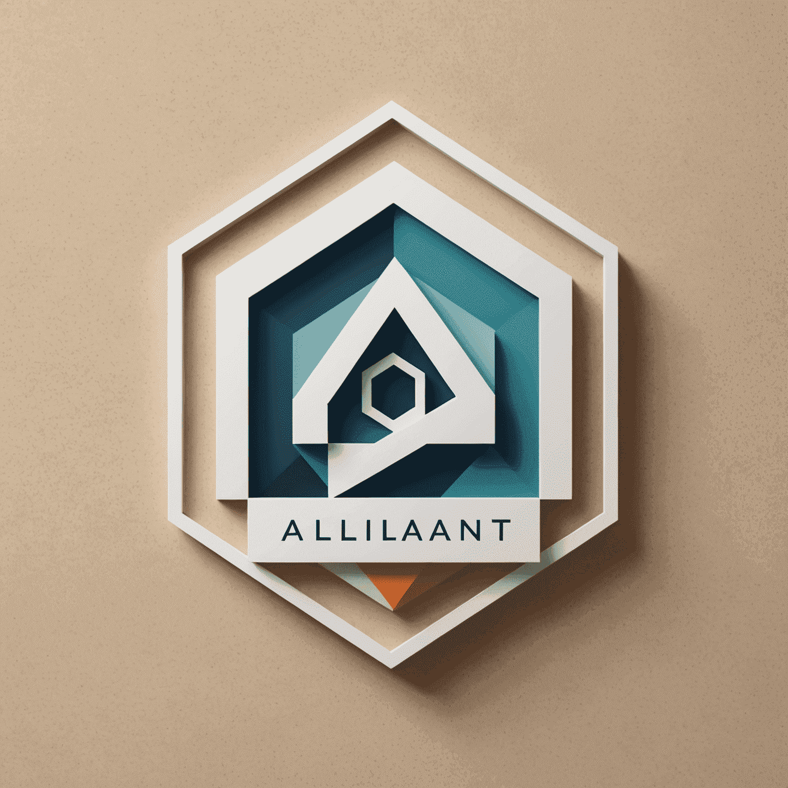 Alliant Design Services logo featuring modern typography and a stylized geometric shape