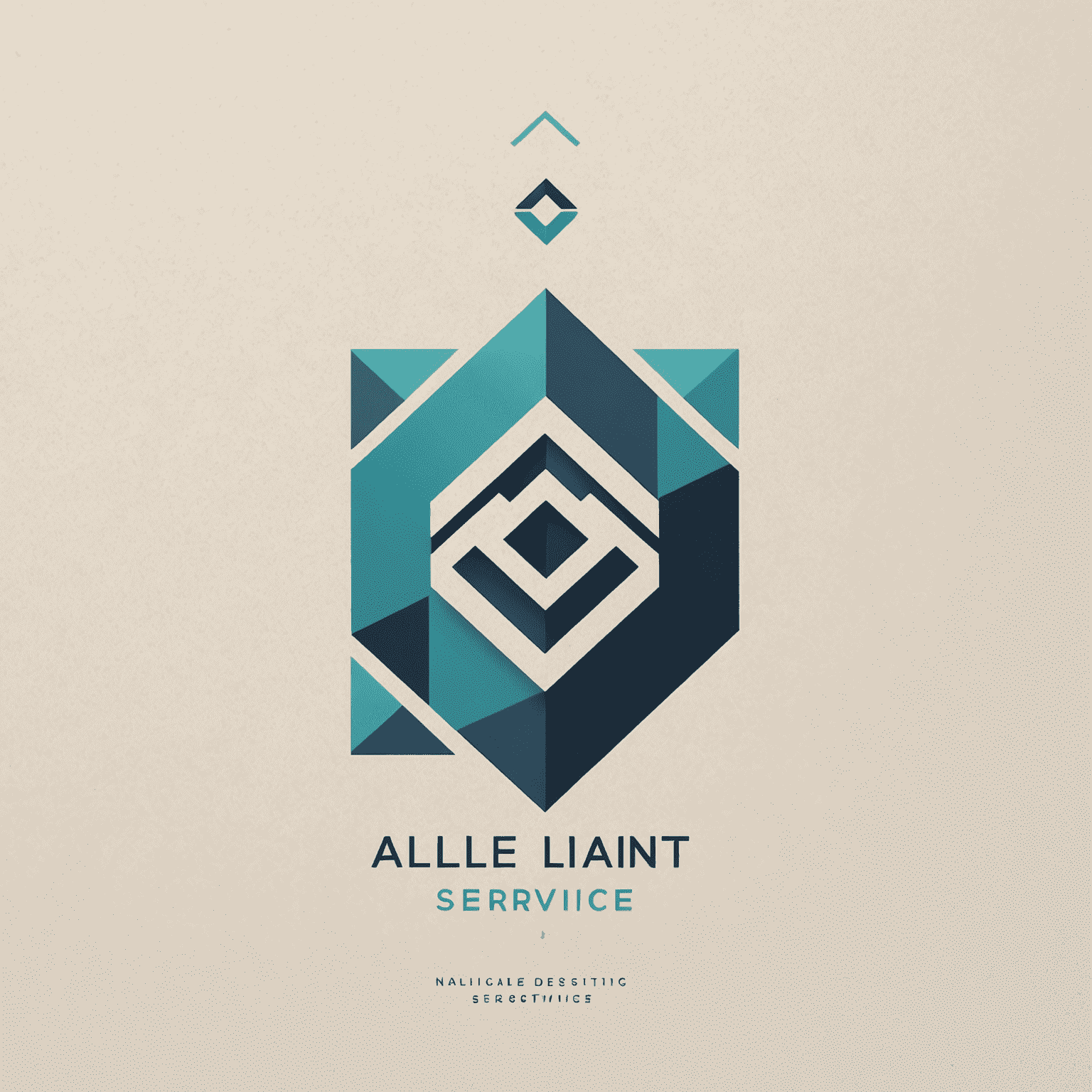 Alliant Design Services logo featuring modern typography and a stylized geometric shape