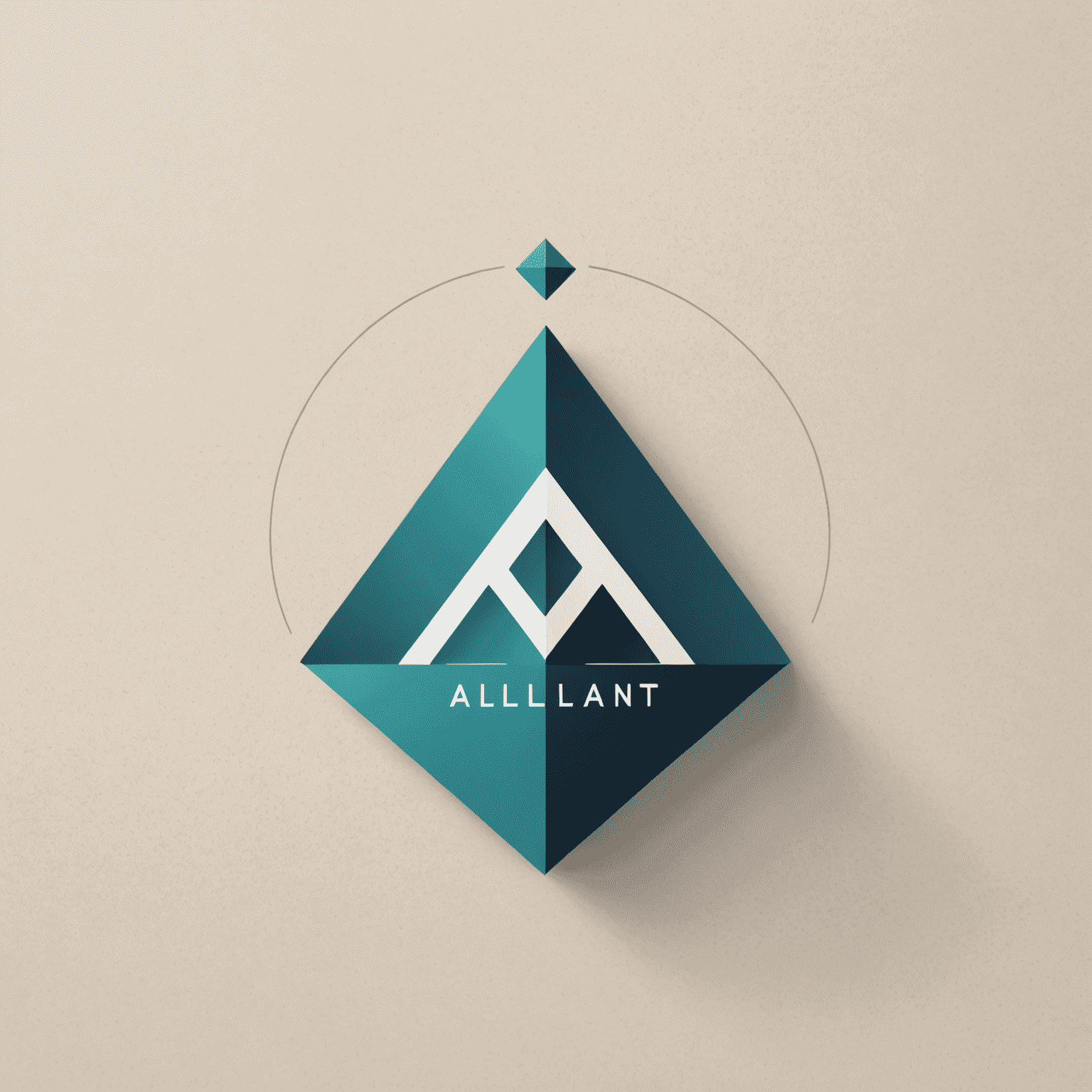 Alliant Design Services logo featuring modern typography and a stylized geometric shape